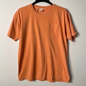 Noah NYC Pocket Shirt – Orange – L